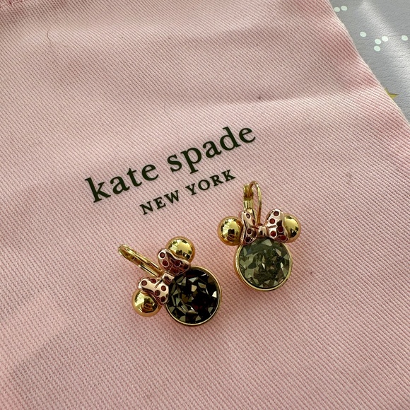 Kate Spade Minnie Mouse earrings - Picture 2 of 4